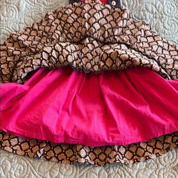 Oilily Printed Toddler Overall Dress - Picture 2 of 6